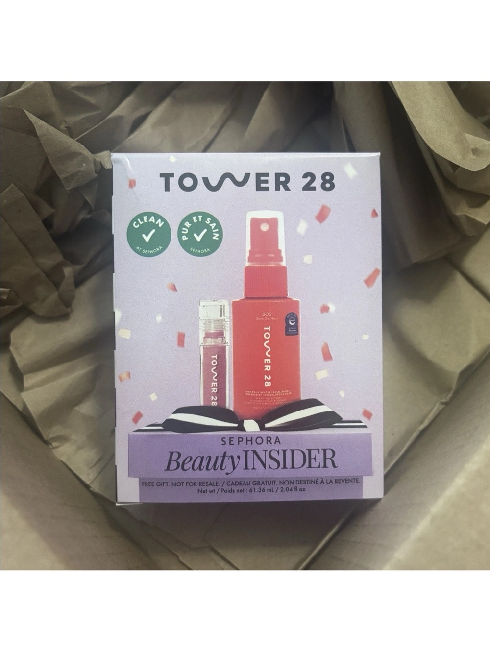 Tower 28 Red Glow Spray & Lip Shine Duo